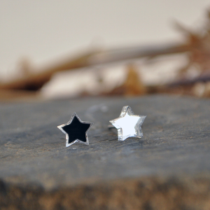 Зеркальные звездочки маленькие